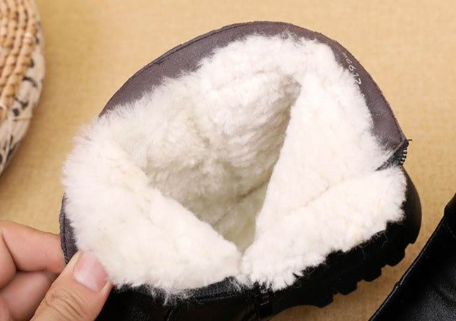Bota Feminina Acolchoada Impermeável com Isolamento Térmico Premium