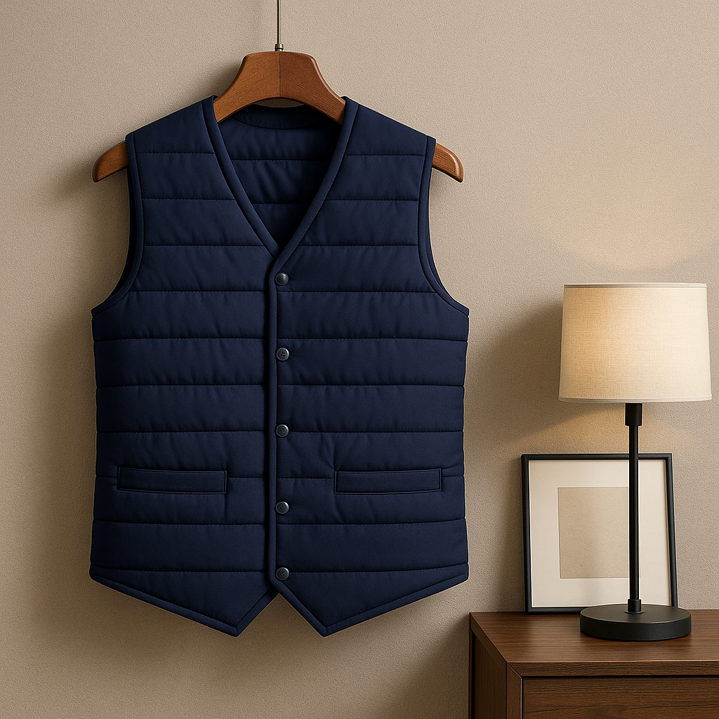 Colete Masculino de Algodão.