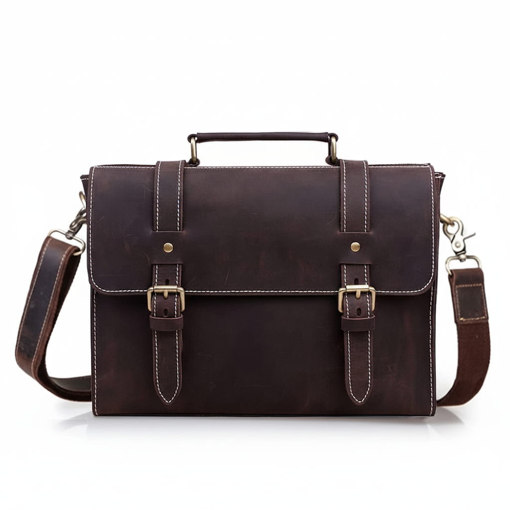 Bolsa Masculina em Couro Legítimo