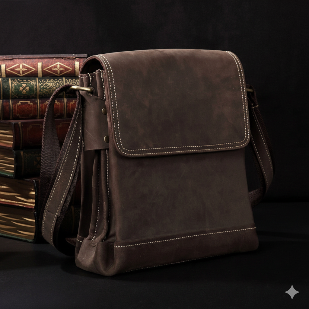 Bolsa Masculina em Couro Legítimo