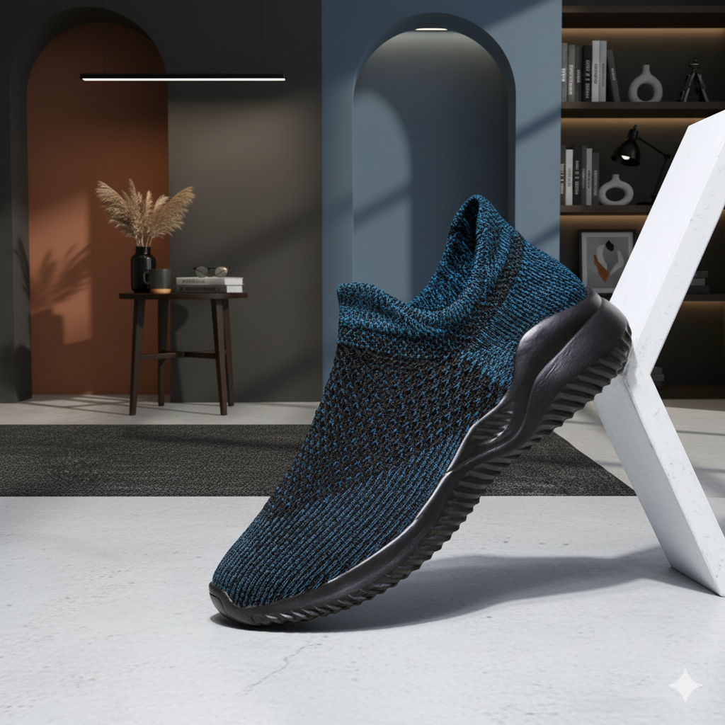 Tênis Masculino Esportivo Ortopédico de Alta Performance.