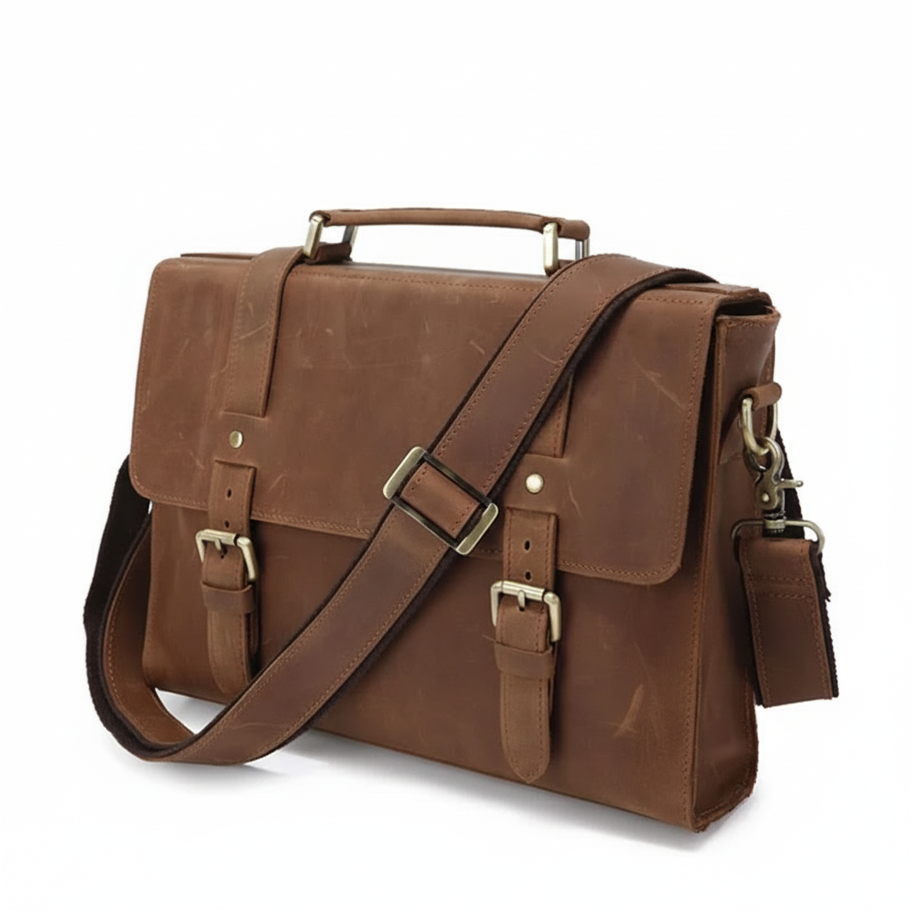 Bolsa Masculina em Couro Legítimo