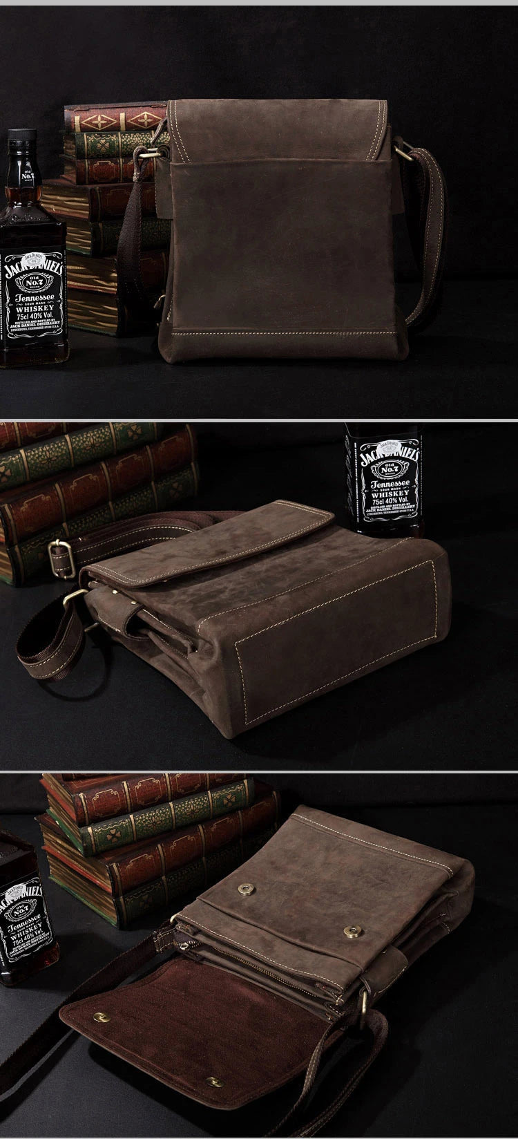 Bolsa Masculina em Couro Legítimo