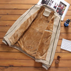 Jaqueta Masculina Flanelada em Algodão e Poliéster de Alta Qualidade