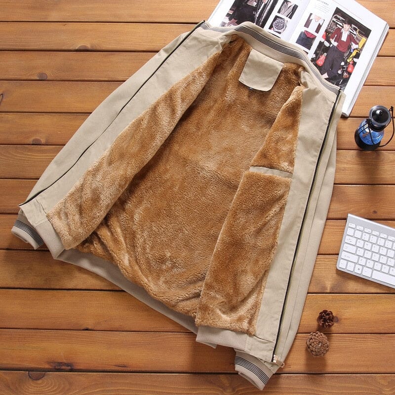 Jaqueta Masculina Flanelada em Algodão e Poliéster de Alta Qualidade