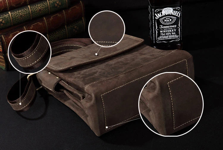 Bolsa Masculina em Couro Legítimo