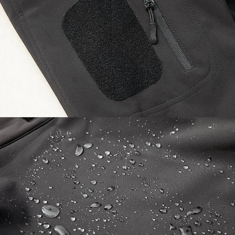 Jaqueta Masculina Softshell para Atividades ao Ar Livre.