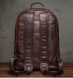 Mochila Masculina em Couro Premium.
