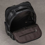 Mochila Masculina em Couro Legítimo com Design Robusto e Sofisticado