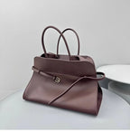 Bolsa de Viagem Feminina em Camurça Sintética de Luxo