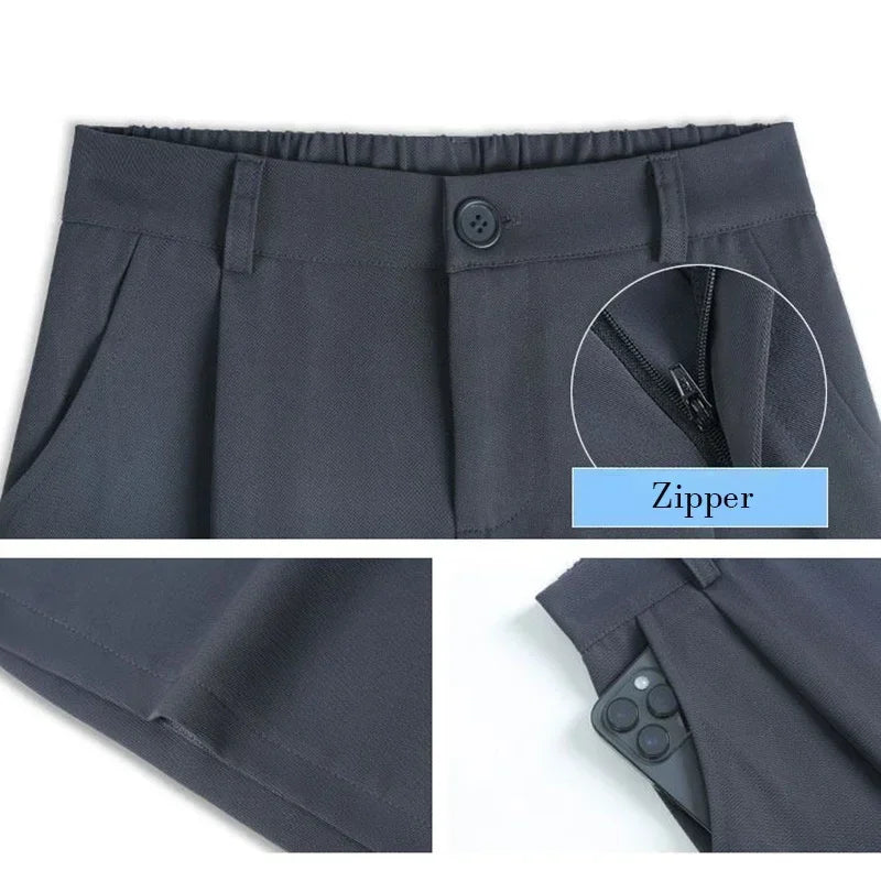 Shorts Feminino de Verão com Calça de Perna Larga.