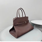 Bolsa de Viagem Feminina em Camurça Sintética de Luxo