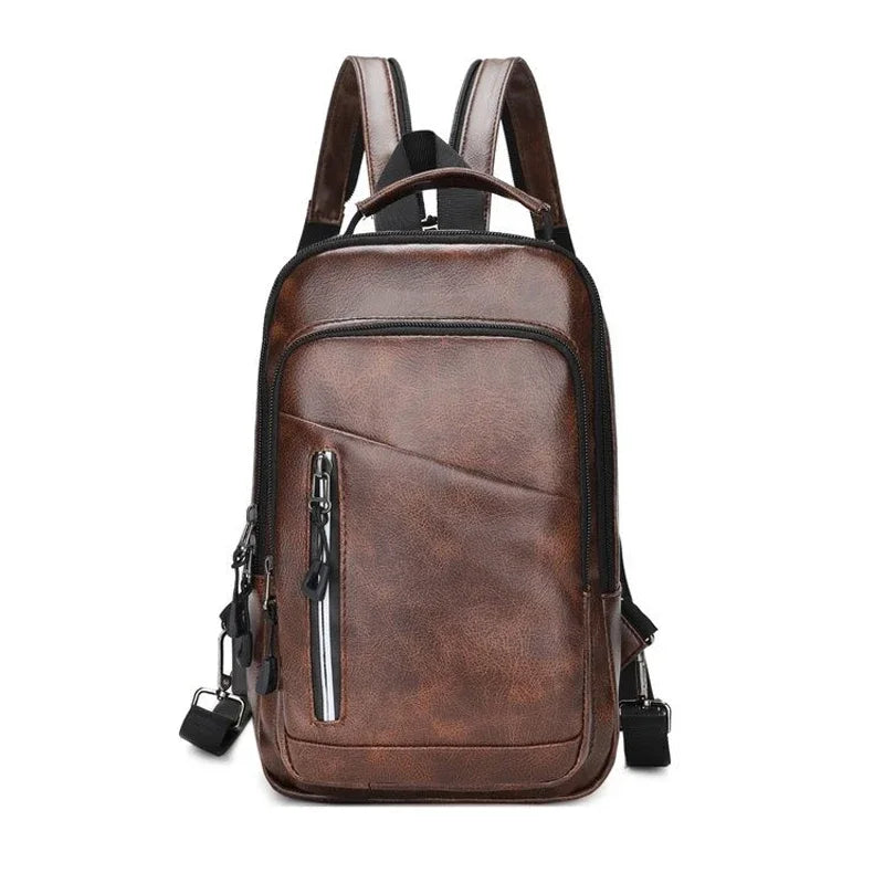 Garb Urbano Weixier – Mochila Unissex Softback em PU Jacquard com Design Moderno e Elegante