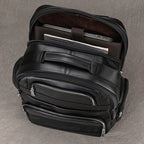 Mochila Masculina em Couro Legítimo com Design Robusto e Sofisticado