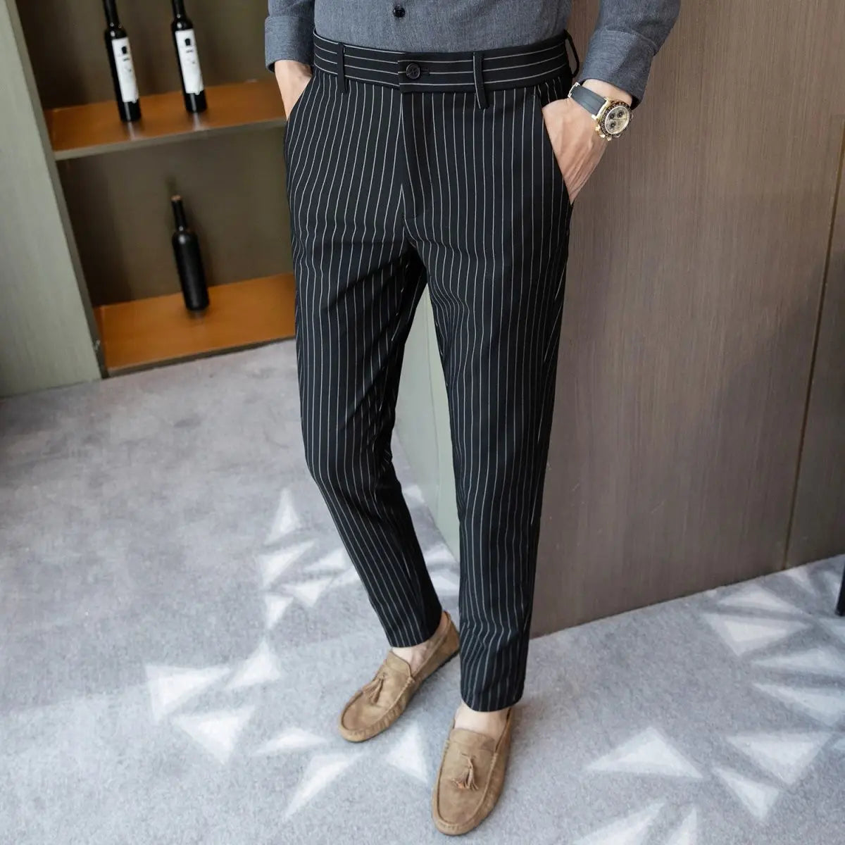 Calça de Terno Masculina.