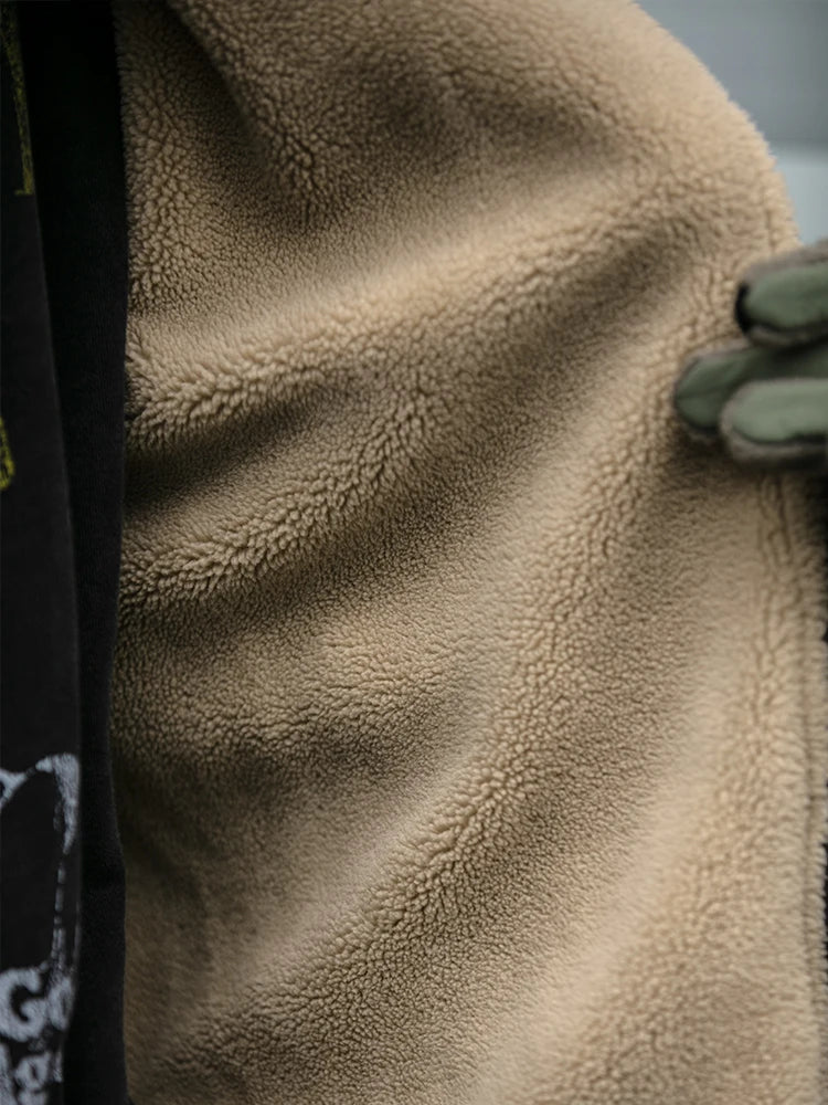 Jaqueta Japonesa Vintage De Lã Polar Masculina.