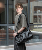 Bolsa Masculina de Viagem em PU Rígido.