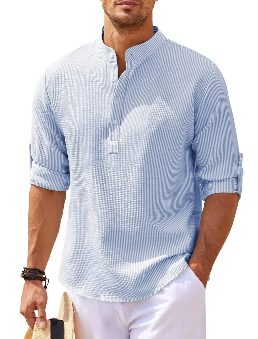 Camisa Casual Masculina.