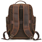 Mochila Masculina em Couro Legítimo com Design Robusto e Sofisticado