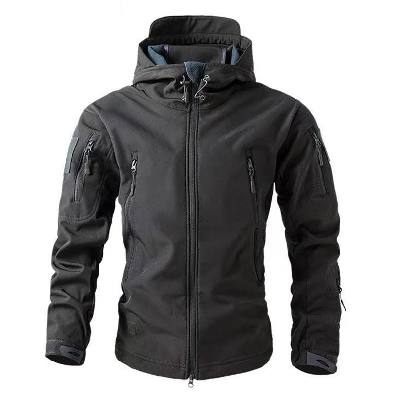 Jaqueta Masculina Softshell para Atividades ao Ar Livre.