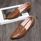 Sandália Feminina em Couro com Design Ortopédico de Luxo