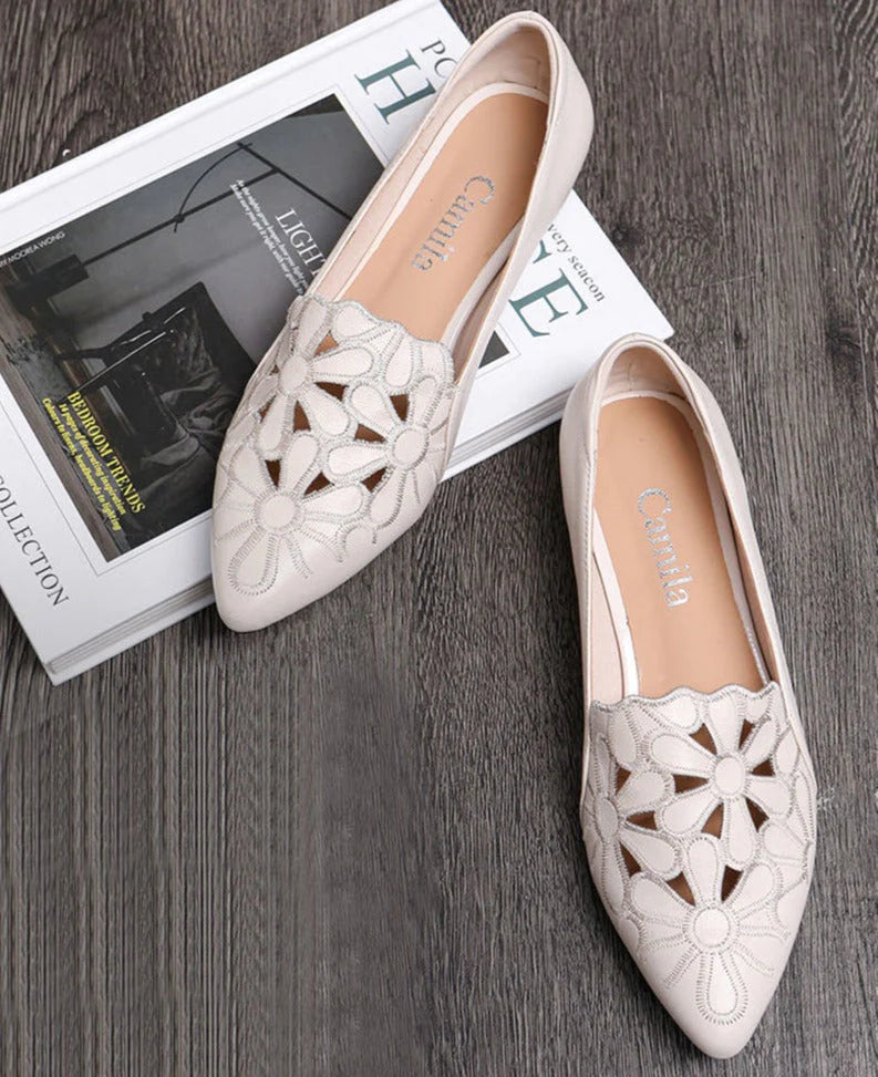 Sandália Feminina em Couro com Design Ortopédico de Luxo