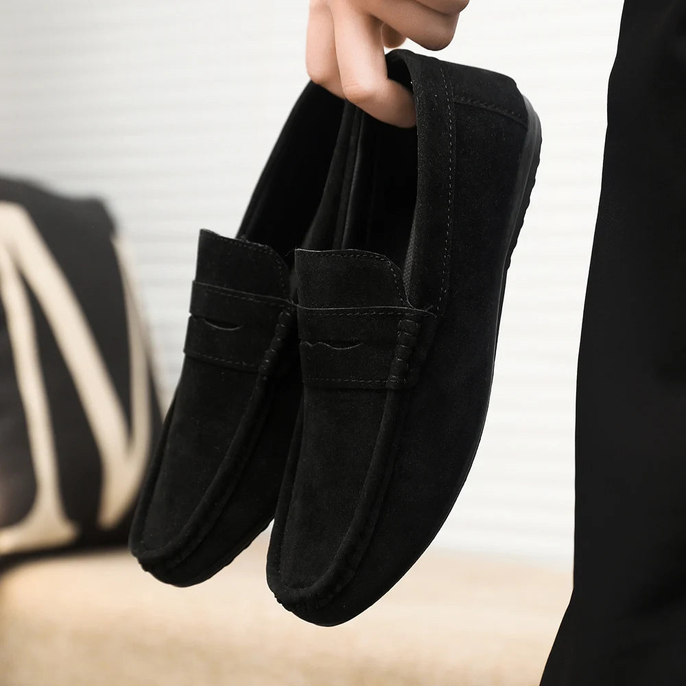 Mocassim Masculino em Flanela Premium.