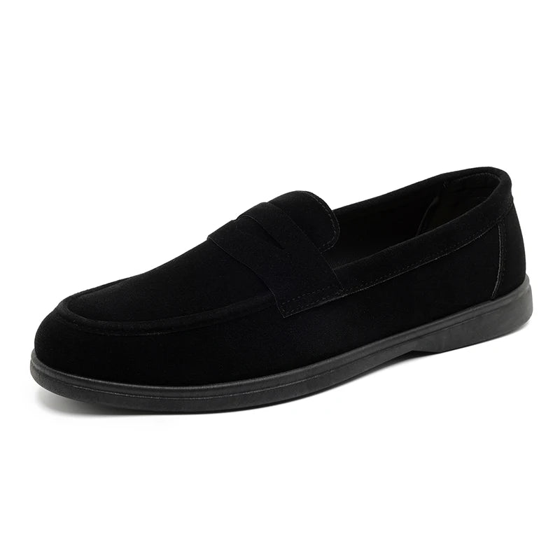 Mocassim Masculino Slip-On em Material Premium Leve com Solado em Borracha Antiderrapante.