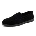 Mocassim Masculino Slip-On em Material Premium Leve com Solado em Borracha Antiderrapante.