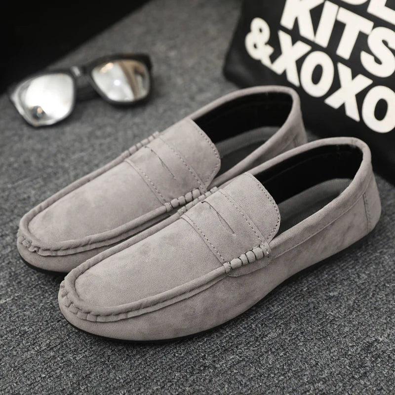 Mocassim Masculino em Flanela Premium.