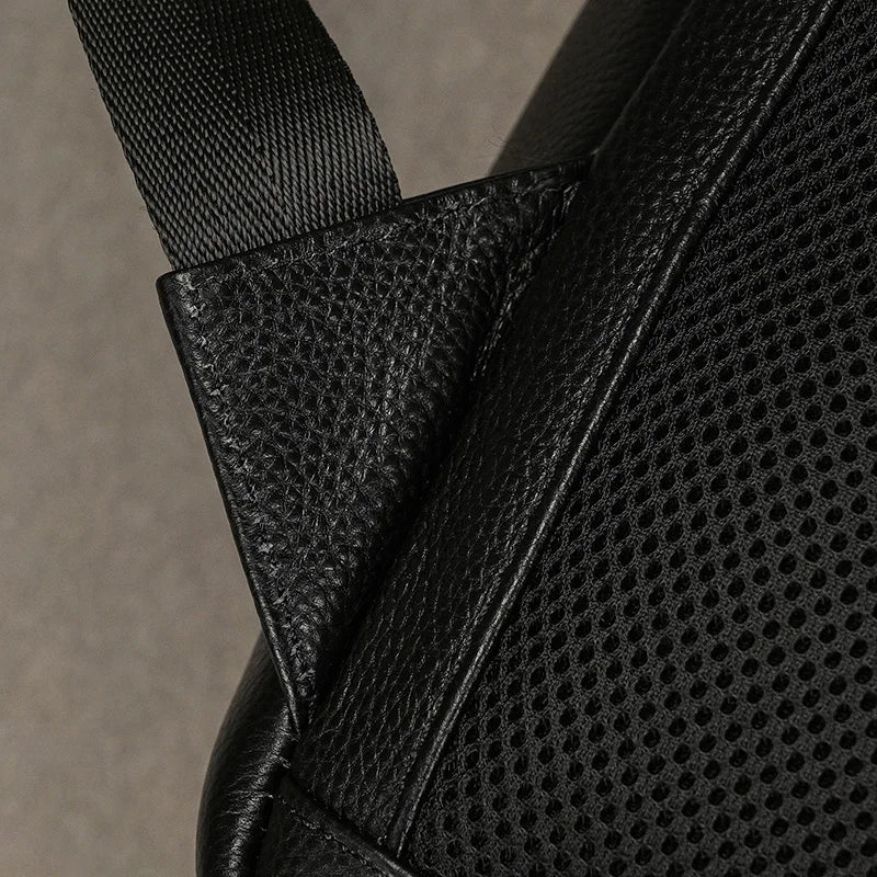 Mochila Masculina em Couro Legítimo
