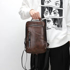 Garb Urbano Weixier – Mochila Unissex Softback em PU Jacquard com Design Moderno e Elegante