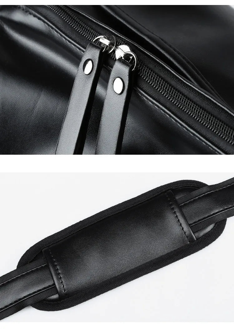 Bolsa Masculina de Viagem em PU Rígido.