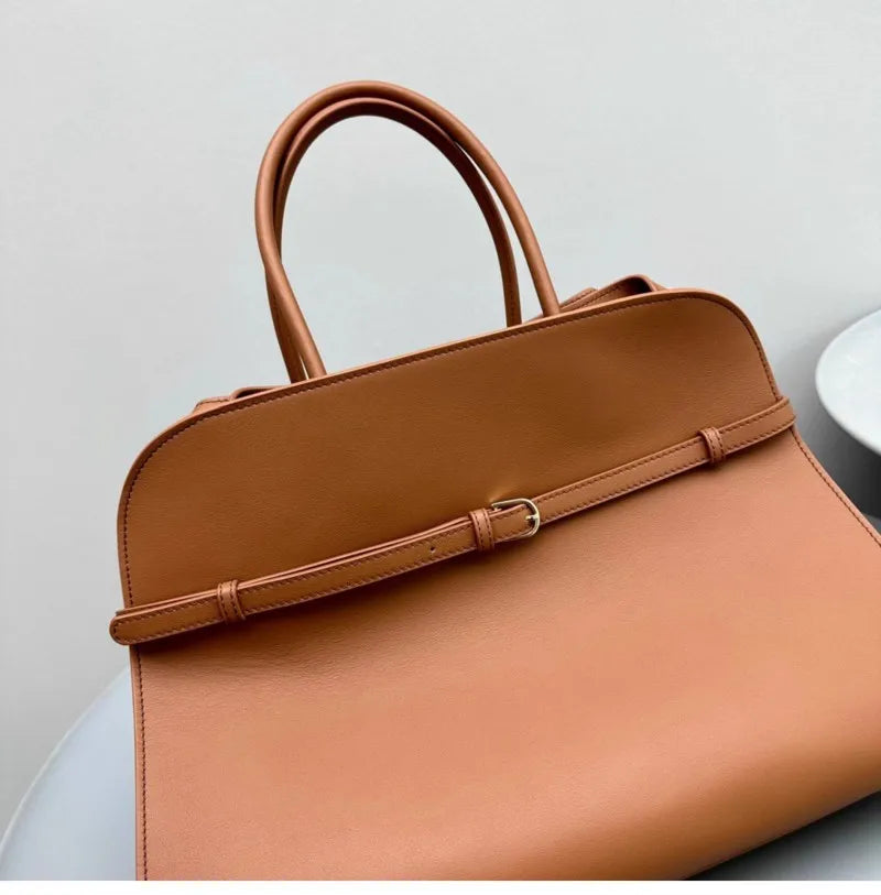 Bolsa de Viagem Feminina em Camurça Sintética de Luxo