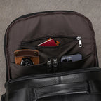 Mochila Masculina em Couro Legítimo com Design Robusto e Sofisticado