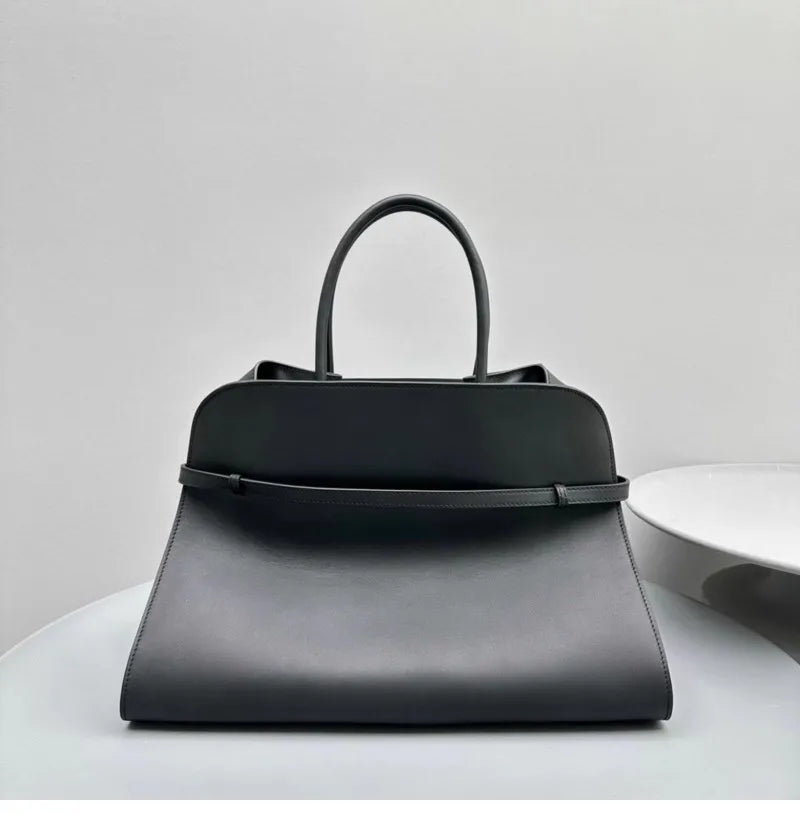 Bolsa de Viagem Feminina em Camurça Sintética de Luxo