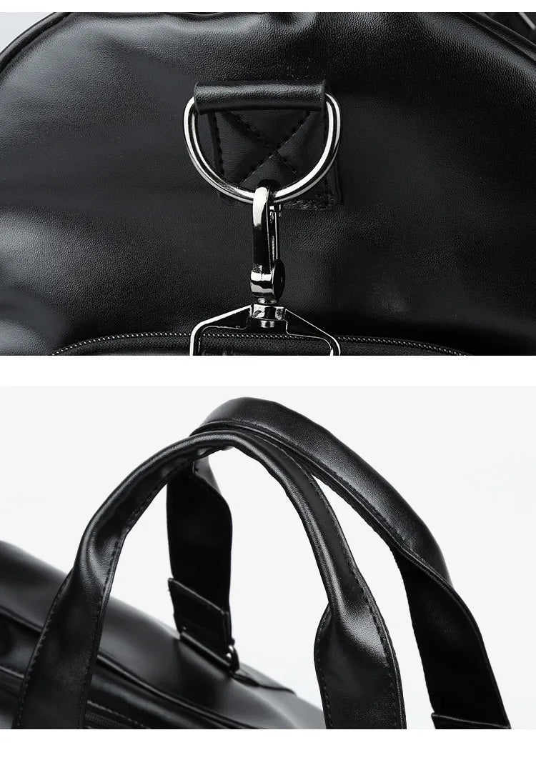 Bolsa Masculina de Viagem em PU Rígido.