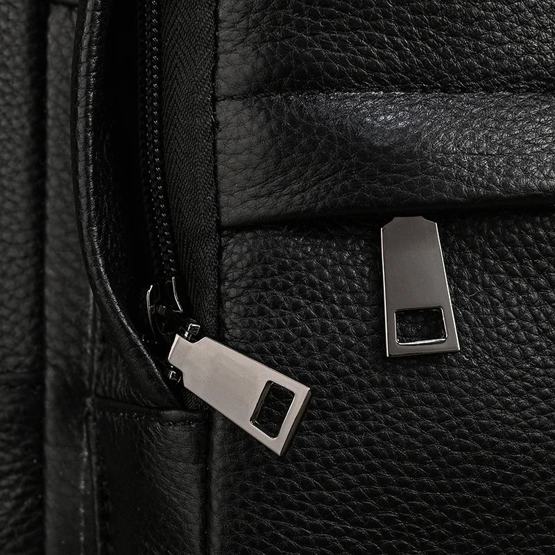 Mochila Masculina em Couro Legítimo