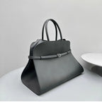 Bolsa de Viagem Feminina em Camurça Sintética de Luxo