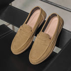 Mocassim Masculino Slip-On em Material Premium Leve com Solado em Borracha Antiderrapante.