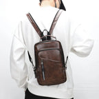 Garb Urbano Weixier – Mochila Unissex Softback em PU Jacquard com Design Moderno e Elegante