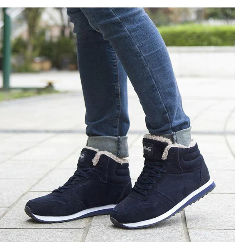 Tênis Unissex Casual com Isolamento Térmico e Solado Antiderrapante