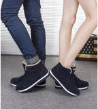 Tênis Unissex Casual com Isolamento Térmico e Solado Antiderrapante